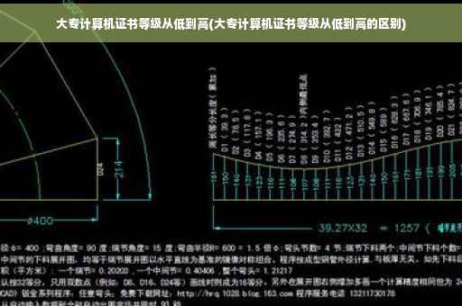 大专计算机证书等级从低到高(大专计算机证书等级从低到高的区别)