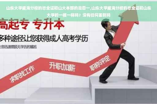 山东大学威海分校的毕业证和山大本部的是否一,山东大学威海分校的毕业证和山东大学的一模一样吗？没有任何差别吗