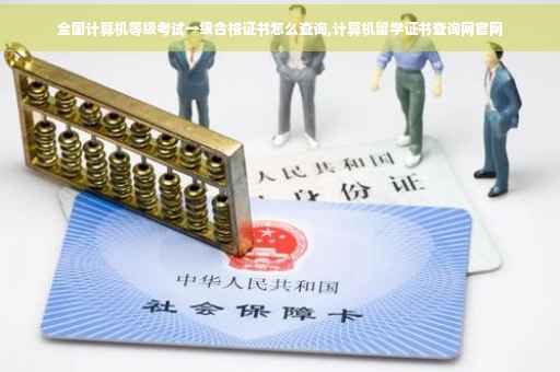 全国计算机等级考试一级合格证书怎么查询,计算机留学证书查询网官网