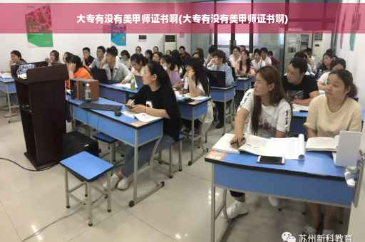 大专有没有美甲师证书啊(大专有没有美甲师证书啊)