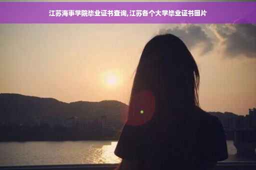 江苏海事学院毕业证书查询,江苏各个大学毕业证书图片