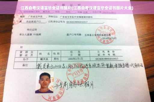 江西自考汉语言毕业证书图片(江西自考汉语言毕业证书图片大全)