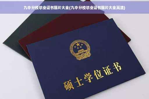 九中分校毕业证书图片大全(九中分校毕业证书图片大全高清)