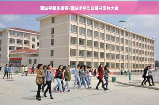 西城学籍多重要-西城小学毕业证书图片大全