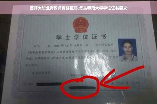 首师大毕业有教师资格证吗,华东师范大学学位证书要求