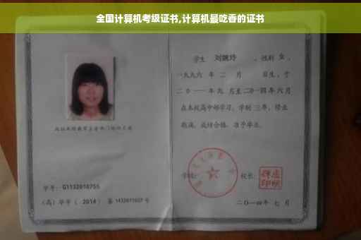 全国计算机考级证书,计算机最吃香的证书