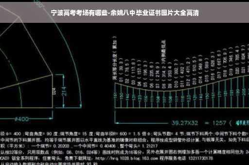 宁波高考考场有哪些-余姚八中毕业证书图片大全高清