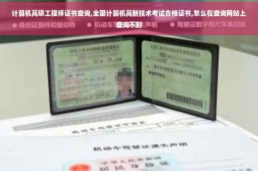 计算机高级工程师证书查询,全国计算机高新技术考试合格证书,怎么在查询网站上查询不到