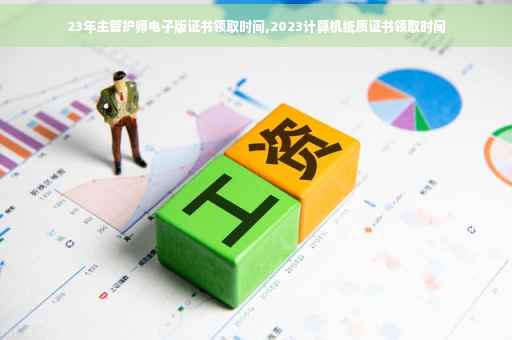 23年主管护师电子版证书领取时间,2023计算机纸质证书领取时间