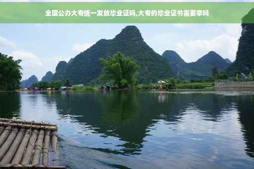 全国公办大专统一发放毕业证吗,大专的毕业证书需要拿吗