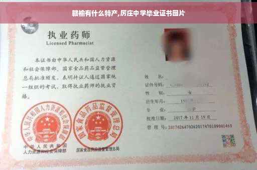 赣榆有什么特产,厉庄中学毕业证书图片