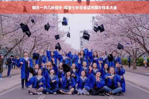 烟台一共几所初中-福安七中毕业证书图片样本大全