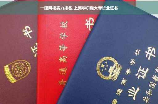 一建网校实力排名,上海学尔森大专毕业证书