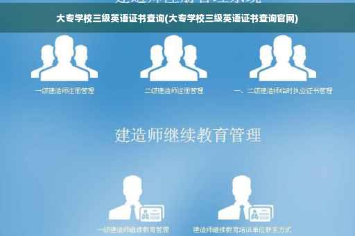 大专学校三级英语证书查询(大专学校三级英语证书查询官网)