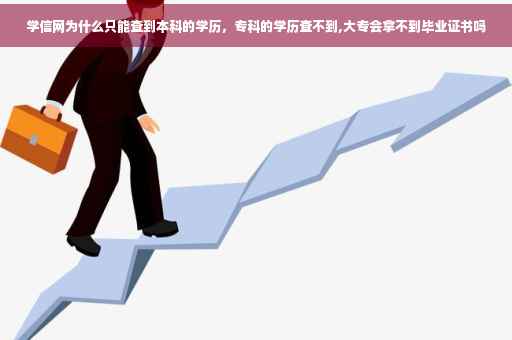 学信网为什么只能查到本科的学历，专科的学历查不到,大专会拿不到毕业证书吗