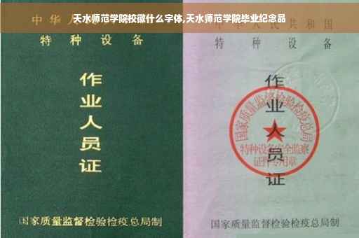 天水师范学院校徽什么字体,天水师范学院毕业纪念品