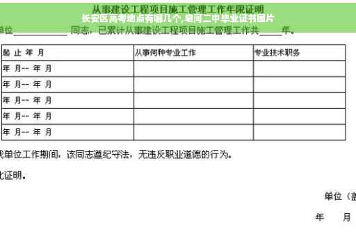 长安区高考地点有哪几个,皂河二中毕业证书图片