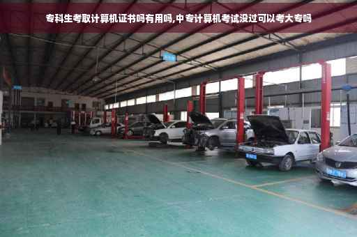 专科生考取计算机证书吗有用吗,中专计算机考试没过可以考大专吗