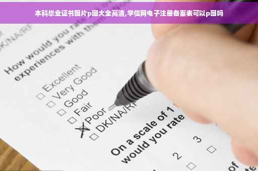 本科毕业证书图片p图大全高清,学信网电子注册备案表可以p图吗