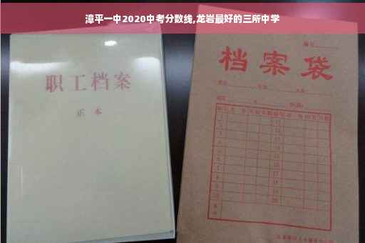 漳平一中2020中考分数线,龙岩最好的三所中学