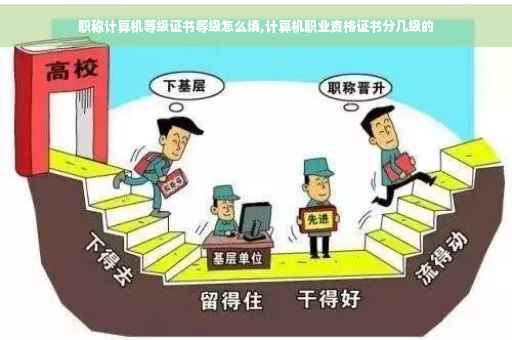 职称计算机等级证书等级怎么填,计算机职业资格证书分几级的