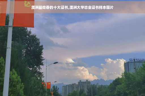 澳洲最吃香的十大证书,澳洲大学毕业证书样本图片