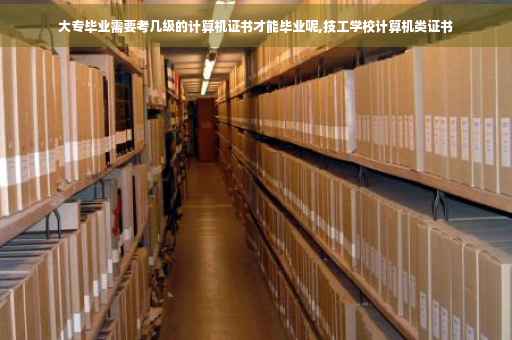 大专毕业需要考几级的计算机证书才能毕业呢,技工学校计算机类证书