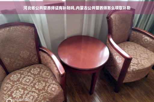 河北省公共营养师证有补贴吗,内蒙古公共营养师怎么领取补助