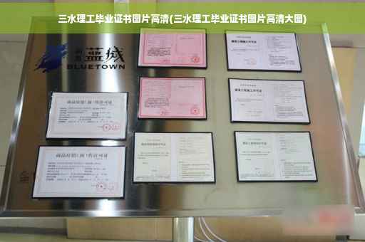 三水理工毕业证书图片高清(三水理工毕业证书图片高清大图)