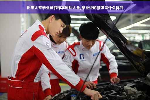 化学大专毕业证书样本图片大全,毕业证的纸张是什么样的