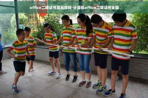 office二级证书是高级吗-计算机office二级证书全称