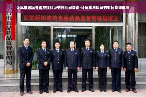 计算机等级考试成绩和证书在那里查询-计算机三级证书如何查询成绩