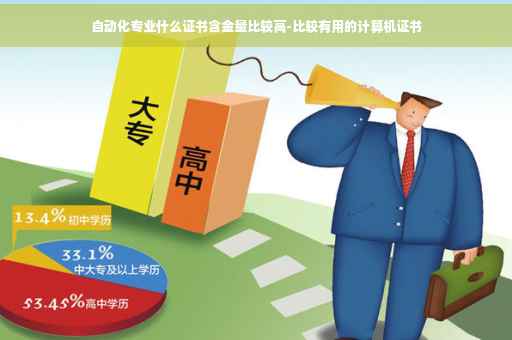 自动化专业什么证书含金量比较高-比较有用的计算机证书
