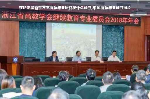 在哈尔滨新东方学厨师毕业后能发什么证书,中国厨师毕业证书图片