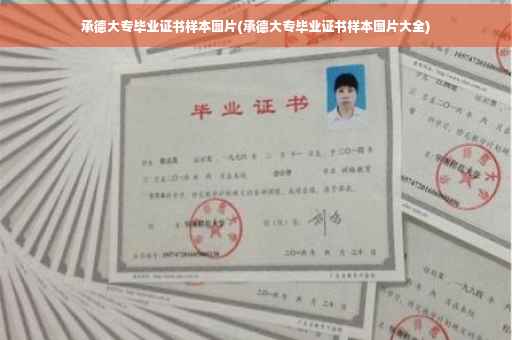 承德大专毕业证书样本图片(承德大专毕业证书样本图片大全)