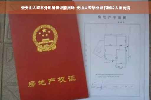 去天山大峡谷外地身份证能用吗-天山大专毕业证书图片大全高清