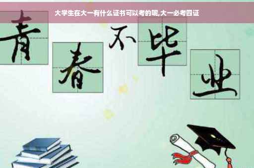 大学生在大一有什么证书可以考的呢,大一必考四证