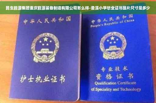 民生能源集团重庆能源装备制造有限公司怎么样-澄溪小学毕业证书图片尺寸是多少