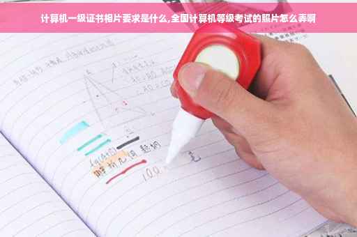 计算机一级证书相片要求是什么,全国计算机等级考试的照片怎么弄啊