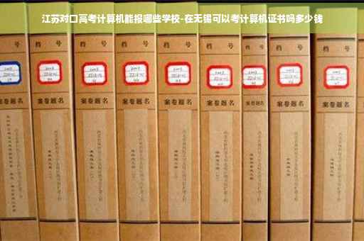 江苏对口高考计算机能报哪些学校-在无锡可以考计算机证书吗多少钱