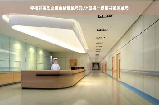 学校邮寄毕业证会给你单号吗,计算机一级证书邮寄单号