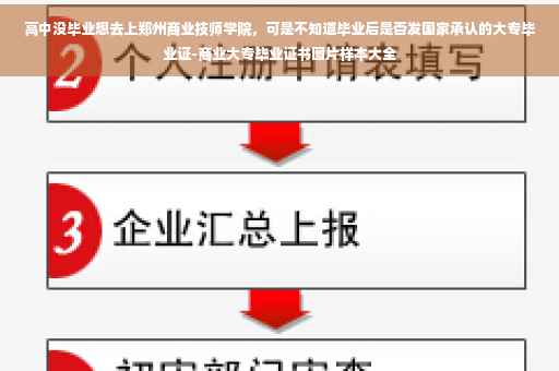 高中没毕业想去上郑州商业技师学院，可是不知道毕业后是否发国家承认的大专毕业证-商业大专毕业证书图片样本大全