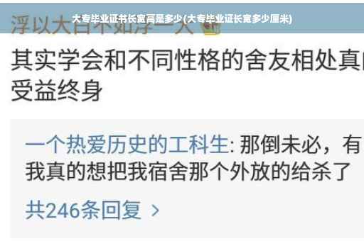 大专毕业证书长宽高是多少(大专毕业证长宽多少厘米)