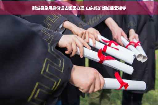 郯城县急用身份证去哪里办理,山东临沂郯城慈云禅寺