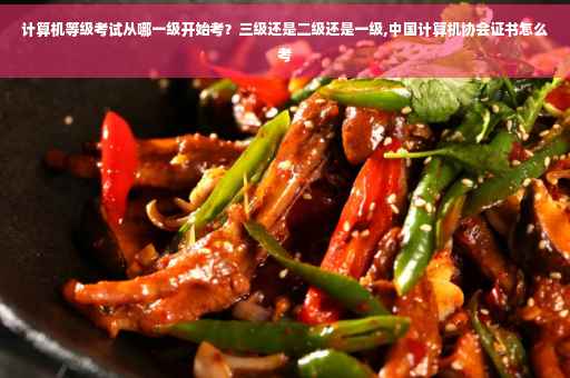 计算机等级考试从哪一级开始考？三级还是二级还是一级,中国计算机协会证书怎么考