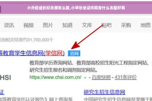 小升初成长纪念册怎么做,小学毕业证件照穿什么衣服好看