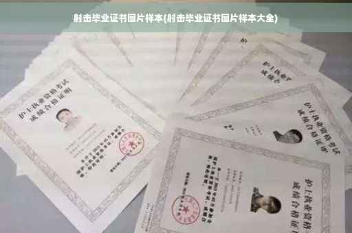 射击毕业证书图片样本(射击毕业证书图片样本大全)
