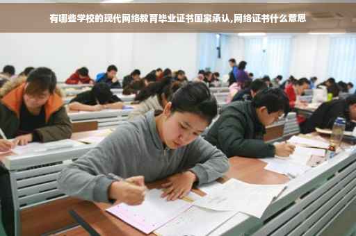 有哪些学校的现代网络教育毕业证书国家承认,网络证书什么意思