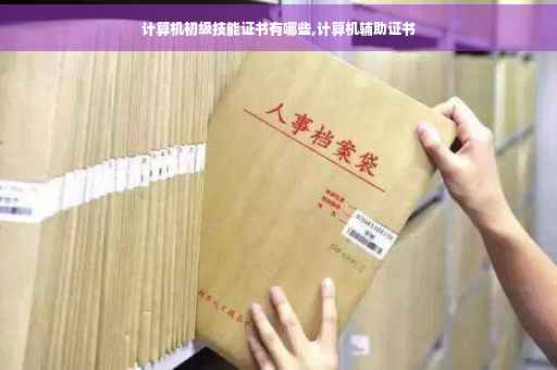 计算机初级技能证书有哪些,计算机辅助证书