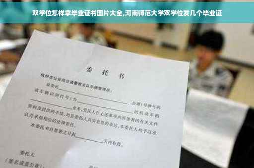 双学位怎样拿毕业证书图片大全,河南师范大学双学位发几个毕业证